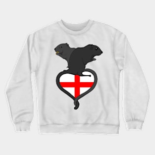 Gerbil England (dark) Crewneck Sweatshirt